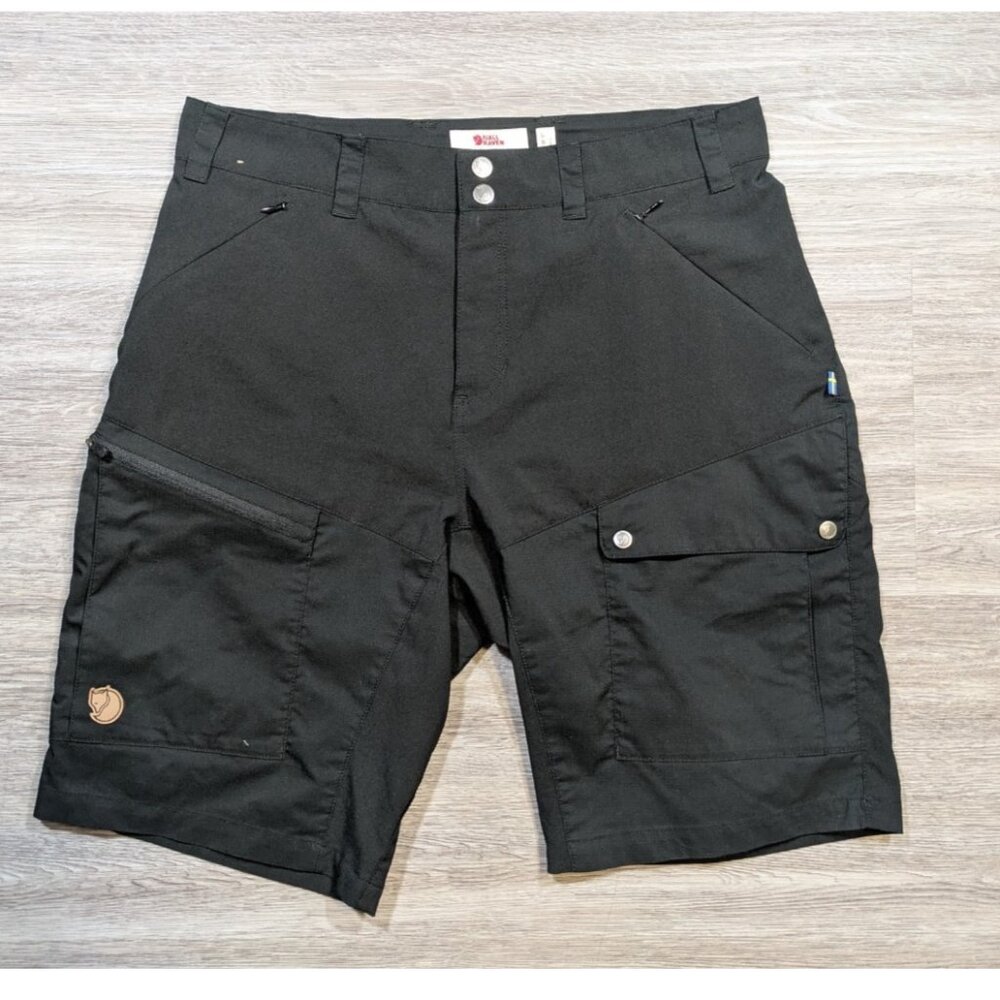 Women's Black Cargo Shorts